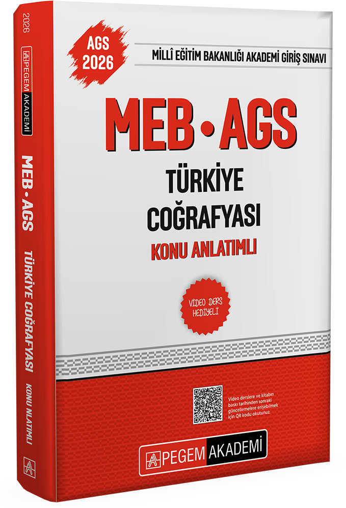 2026 MEB AGS Konu Anlatımlı Türkiye Coğrafyası 2026 MEB AGS Konu Anlatımlı Türkiye Coğrafyası
