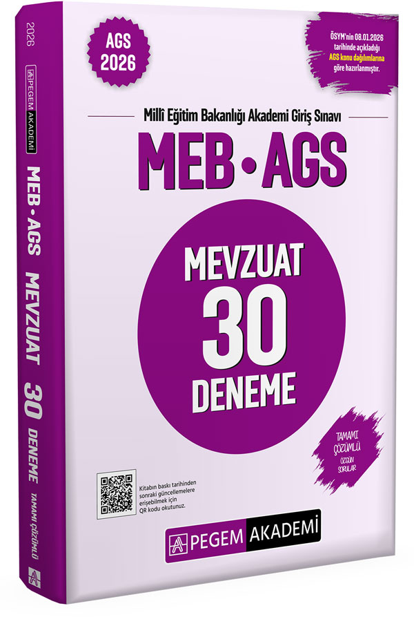 2026 MEB AGS Mevzuat 30 Deneme Tamamı Çözümlü 2026 MEB AGS Mevzuat 30 Deneme Tamamı Çözümlü