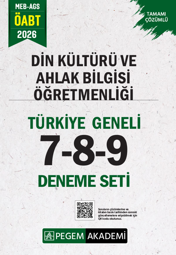 2026 MEB AGS ÖABT Din Kültürü ve Ahlak Bilgisi Öğretmenliği Tamamı Çözümlü Türkiye Geneli 7-8-9 (3'lü Deneme) 2026 MEB AGS ÖABT Din Kültürü ve Ahlak Bilgisi Öğretmenliği Tamamı Çözümlü Türkiye Geneli 7-8-9 (3'lü Deneme)