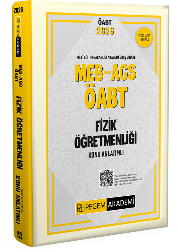 2026 MEB AGS ÖABT Fizik Öğretmenliği Konu Anlatımlı 2026 MEB AGS ÖABT Fizik Öğretmenliği Konu Anlatımlı