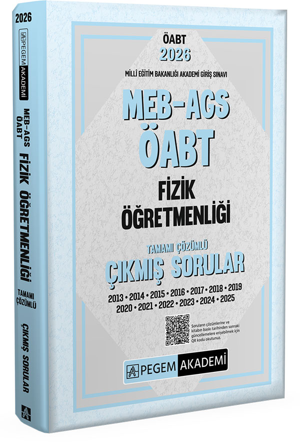 2026 MEB AGS ÖABT Fizik Öğretmenliği Tamamı Çözümlü Çıkmış Sorular 2026 MEB AGS ÖABT Fizik Öğretmenliği Tamamı Çözümlü Çıkmış Sorular