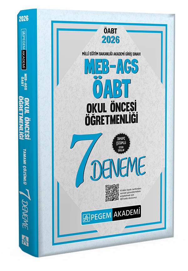 2026 MEB AGS ÖABT Okul Öncesi Öğretmenliği Tamamı Çözümlü 7 Deneme 2026 MEB AGS ÖABT Okul Öncesi Öğretmenliği Tamamı Çözümlü 7 Deneme