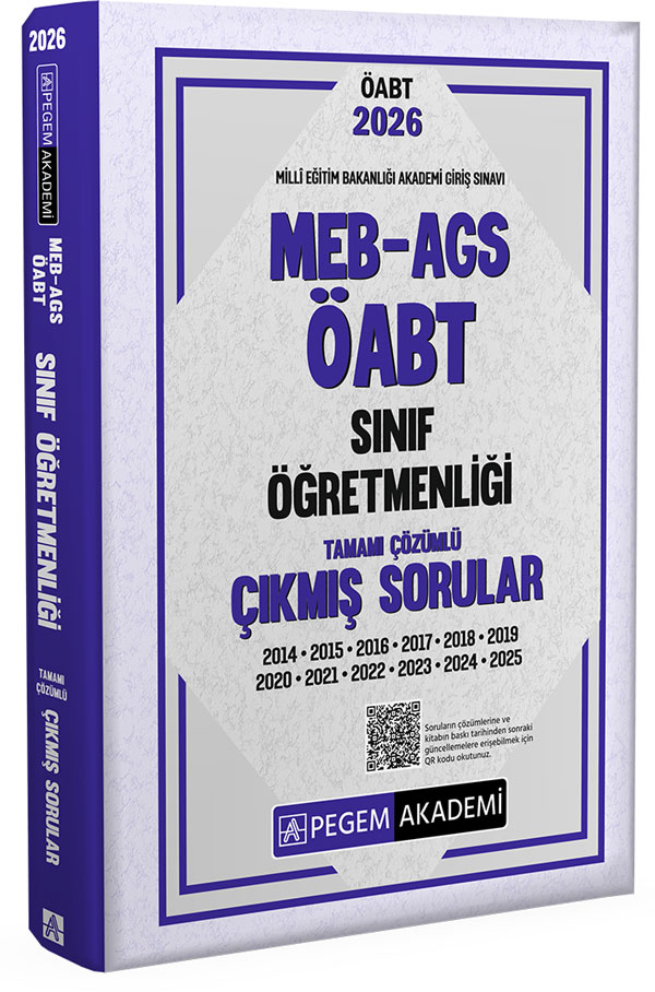 2026 MEB AGS ÖABT Sınıf Öğretmenliği Tamamı Çözümlü Çıkmış Sorular 2026 MEB AGS ÖABT Sınıf Öğretmenliği Tamamı Çözümlü Çıkmış Sorular
