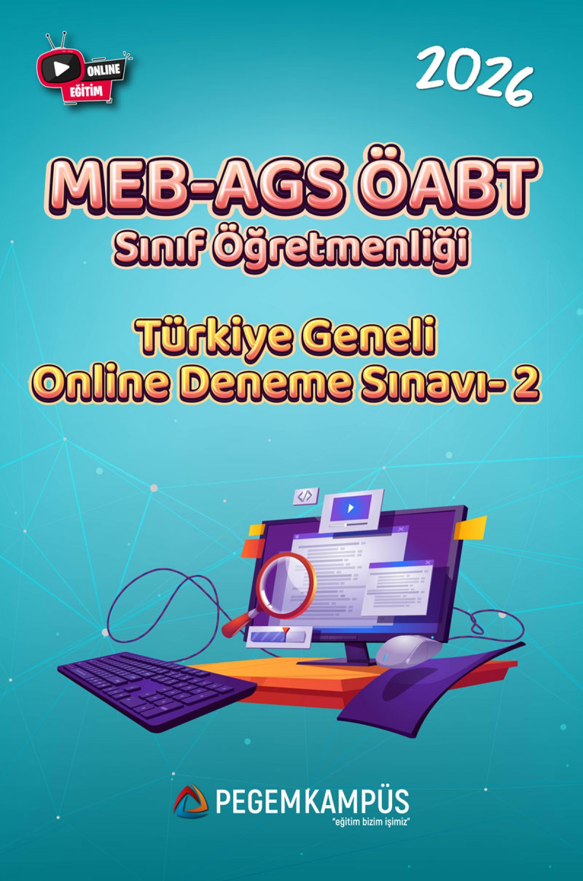2026 MEB-AGS ÖABT Sınıf Öğretmenliği Türkiye Geneli Online Deneme Sınavı-2