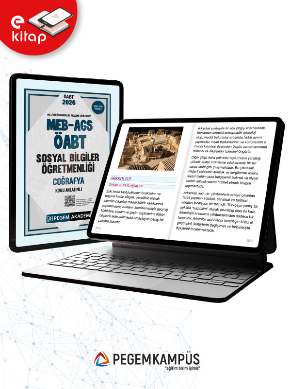 2026 MEB-AGS ÖABT Sosyal Bilgiler Öğretmenliği Konu Anlatımlı E-Kitap Seti