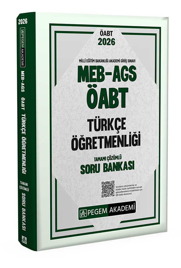 2026 MEB AGS ÖABT Türkçe Öğretmenliği Tamamı Çözümlü Soru Bankası 2026 MEB AGS ÖABT Türkçe Öğretmenliği Tamamı Çözümlü Soru Bankası