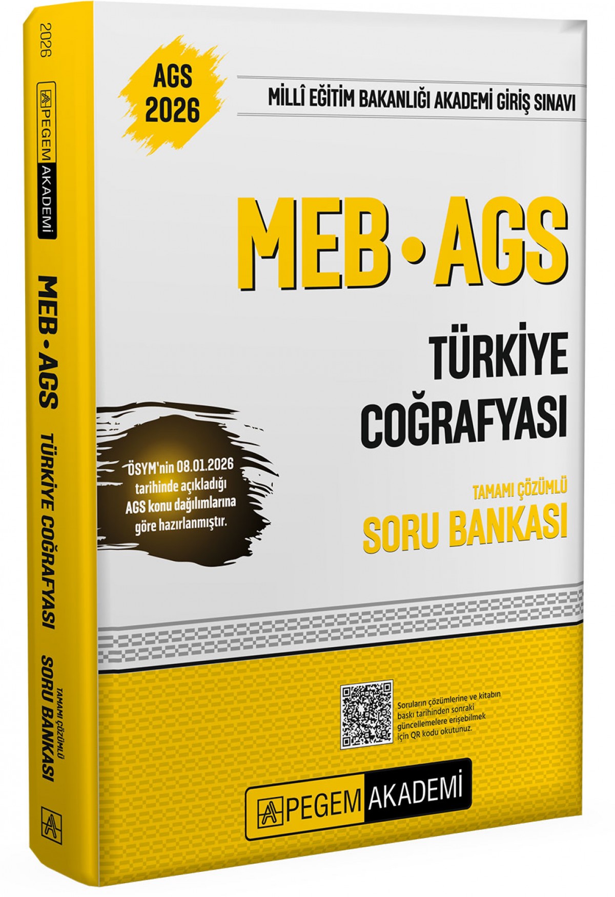 2026 MEB AGS Soru Bankası Tamamı Çözümlü Türkiye Coğrafyası