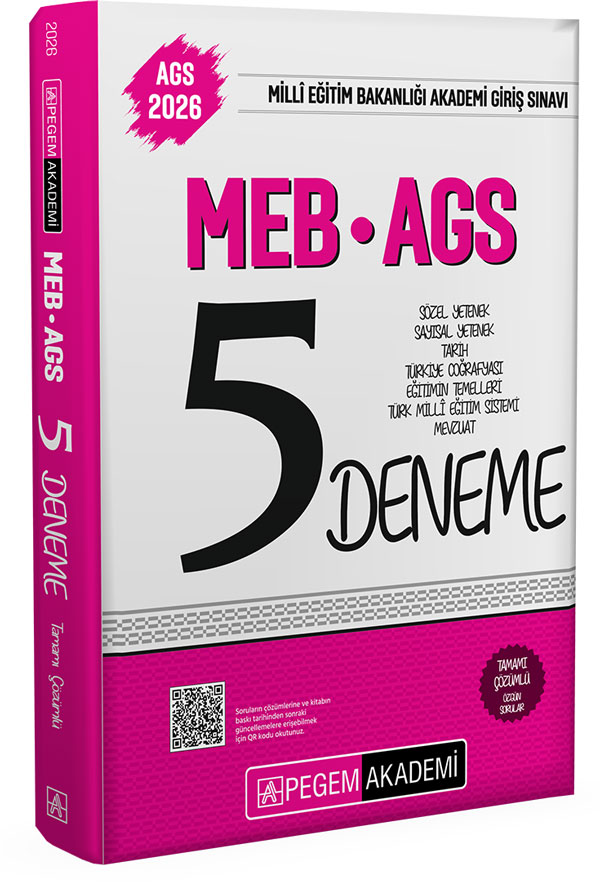 2026 MEB AGS Tamamı Çözümlü 5 Deneme 2026 MEB AGS Tamamı Çözümlü 5 Deneme