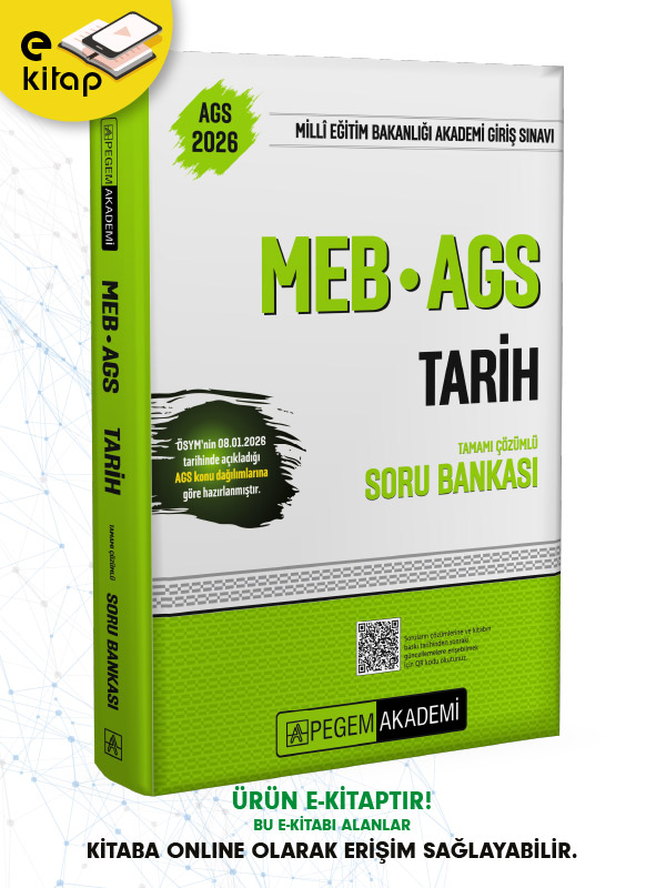 2026 MEB-AGS Tarih Tamamı Çözümlü E-Soru Bankası