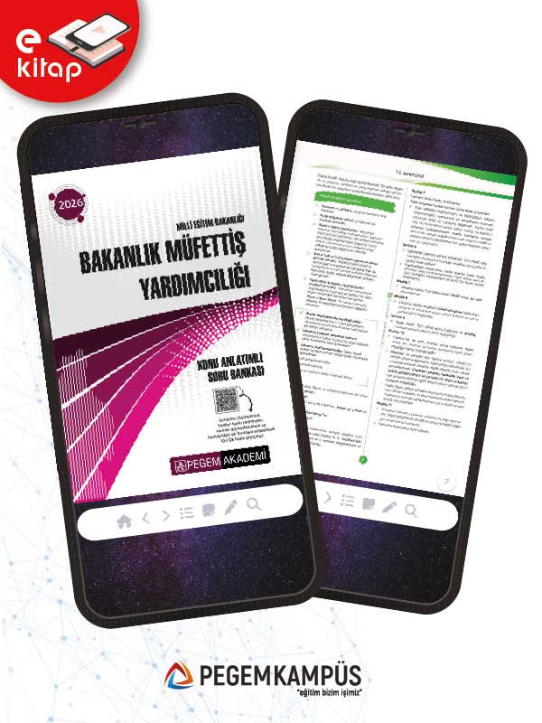 2026 MEB Bakanlık Müfettiş Yardımcılığı Konu Anlatımlı Soru Bankası E-Kitap