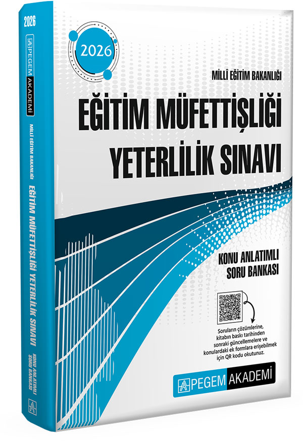 2026 MEB Eğitim Müfettişliği Yeterlilik Sınavı Konu Anlatımlı Soru Bankası 2026 MEB Eğitim Müfettişliği Yeterlilik Sınavı Konu Anlatımlı Soru Bankası