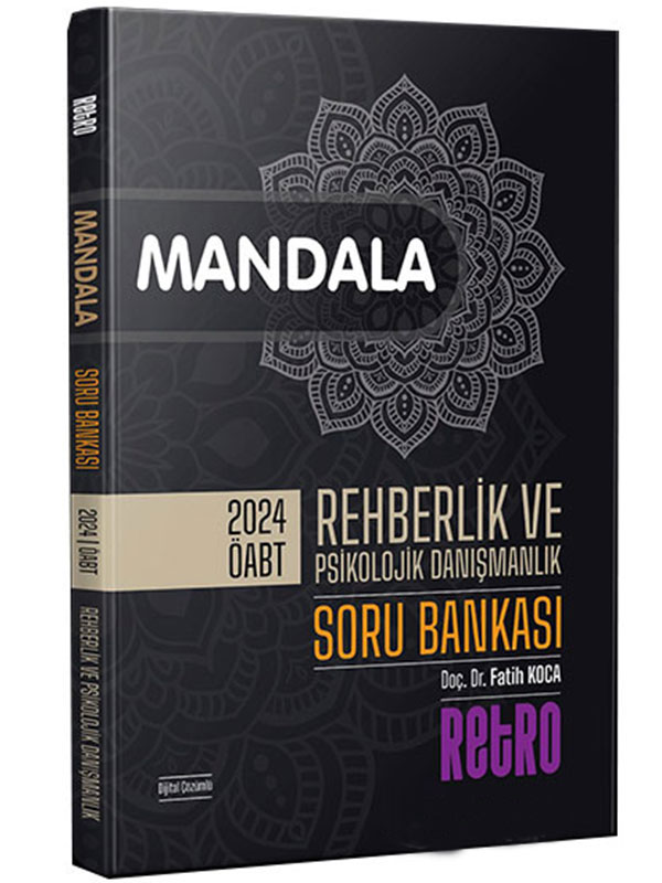 2026 ÖABT Mandala Rehberlik ve Psikolojik Danışmanlık Soru Bankası Retro Yayıncılık 2026 ÖABT Mandala Rehberlik ve Psikolojik Danışmanlık Soru Bankası Retro Yayıncılık