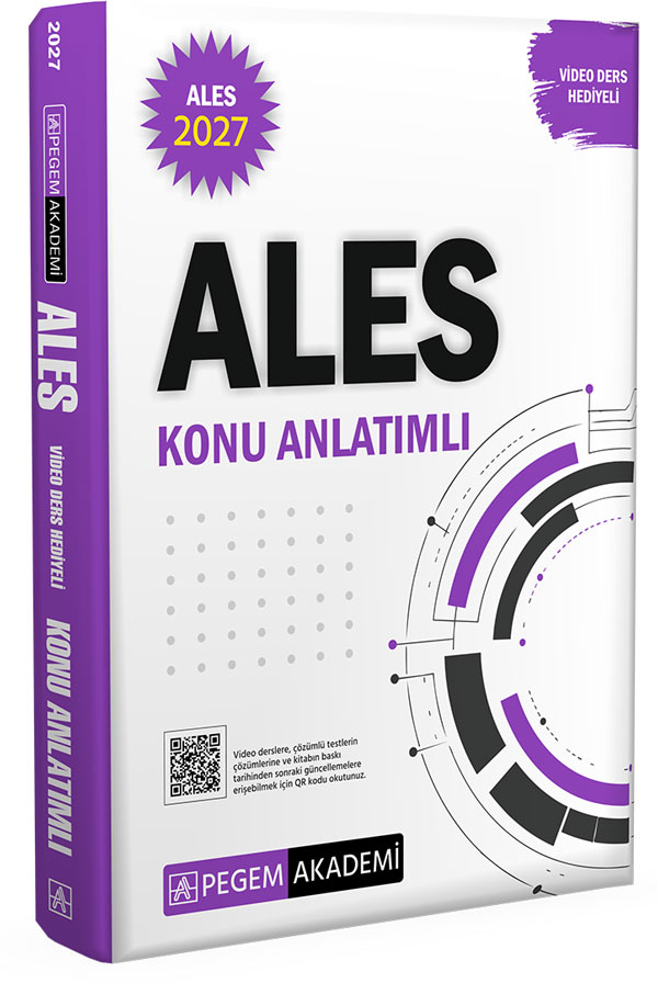 2027 ALES Konu Anlatımlı (Video Ders Hediyeli)