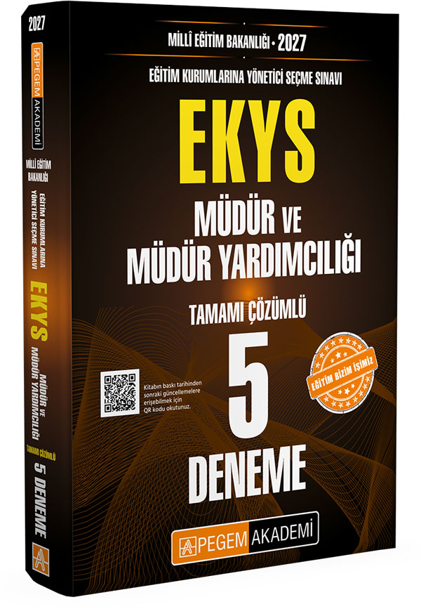 2027 EKYS MEB Müdür ve Müdür Yardımcılığı 5 Deneme 2027 EKYS MEB Müdür ve Müdür Yardımcılığı 5 Deneme
