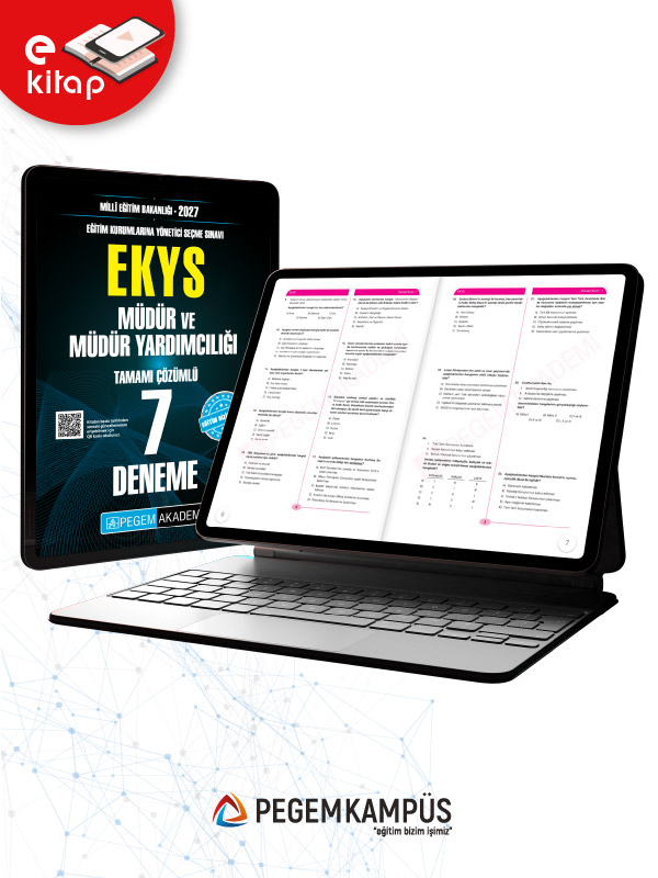 2027 EKYS MEB Müdür ve Müdür Yardımcılığı 7 Deneme E-Kitap 2027 EKYS MEB Müdür ve Müdür Yardımcılığı 7 Deneme E-Kitap