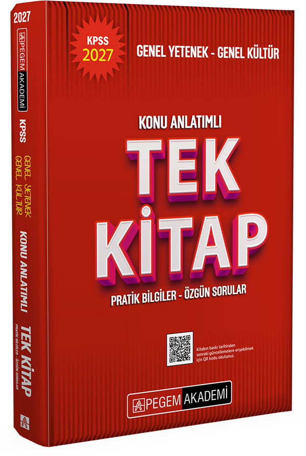 2027 KPSS Genel Yetenek Genel Kültür Konu Anlatımlı Tek Kitap 2027 KPSS Genel Yetenek Genel Kültür Konu Anlatımlı Tek Kitap