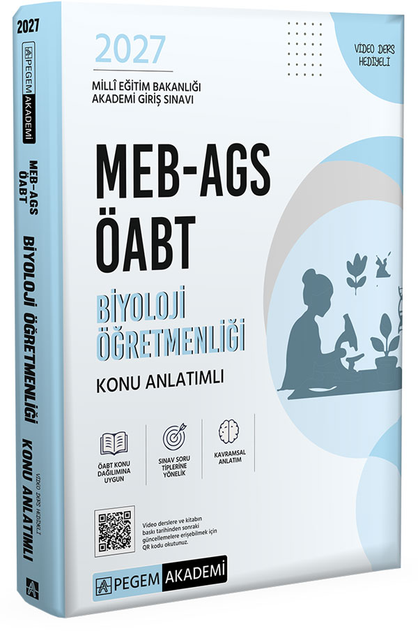 2027 MEB AGS ÖABT Biyoloji Öğretmenliği Konu Anlatımlı