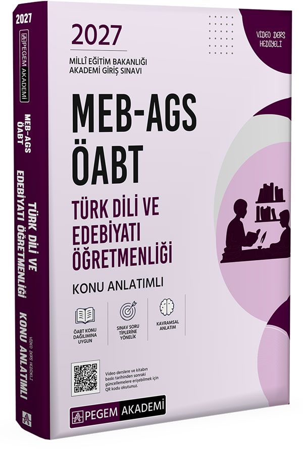 2027 MEB AGS ÖABT Türk Dili ve Edebiyatı Öğretmenliği Konu Anlatımlı