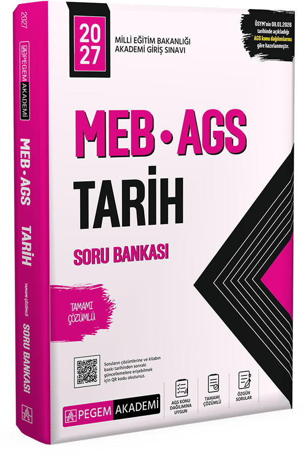 2027 MEB AGS Soru Bankası Tamamı Çözümlü Tarih 2027 MEB AGS Soru Bankası Tamamı Çözümlü Tarih