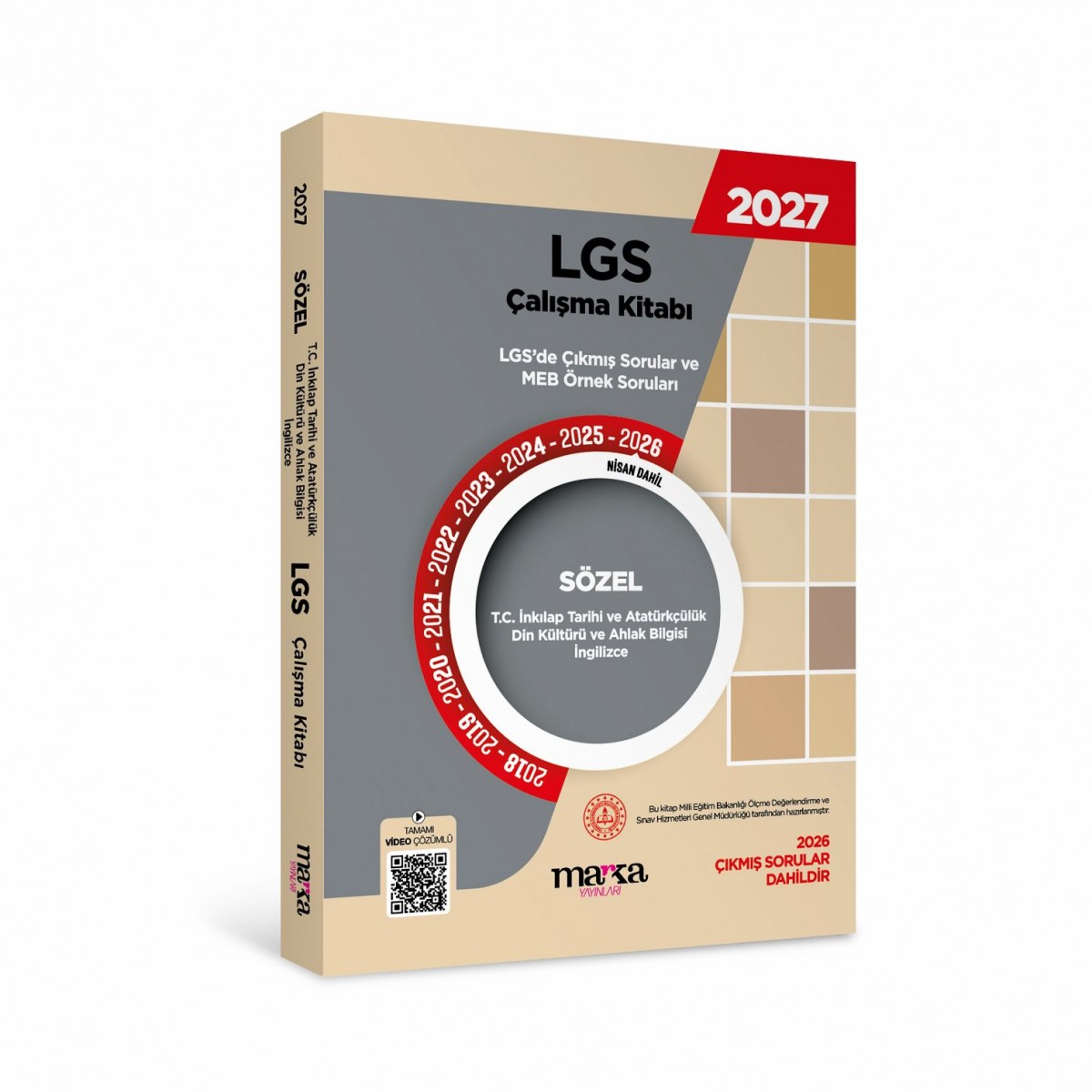 2027 MEB LGS Sözel İnkılap Tarihi Çalışma Kitabı Çıkmış Sorular ve Örnek Sorular Video Çözümlü 2027 MEB LGS Sözel İnkılap Tarihi Çalışma Kitabı Çıkmış Sorular ve Örnek Sorular Video Çözümlü