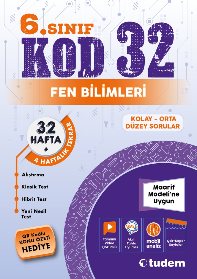6. Sınıf Fen Bilimleri Kod 32 6. Sınıf Fen Bilimleri Kod 32