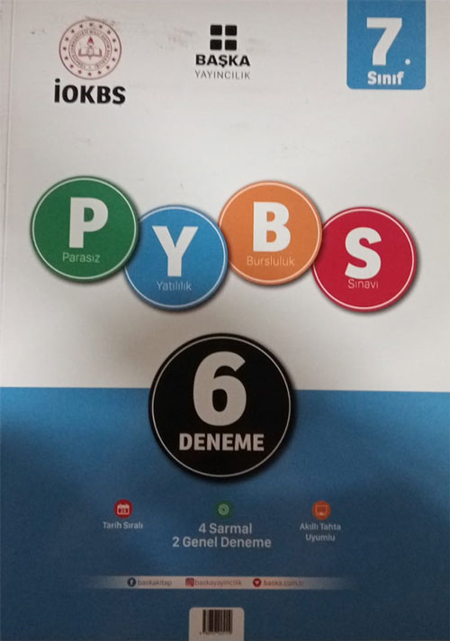 7. Sınıf Pybs 6 Deneme 7. Sınıf Pybs 6 Deneme