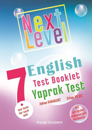 7.Sınıf Next Level English Test Booklet 7.Sınıf Next Level English Test Booklet