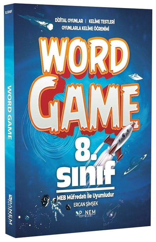 8. Sınıf İngilizce Game Word Kelime Testleri