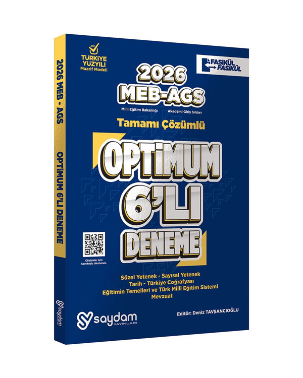 AGS 6 Lİ ÇÖZÜMLÜ DENEME AGS 6 Lİ ÇÖZÜMLÜ DENEME