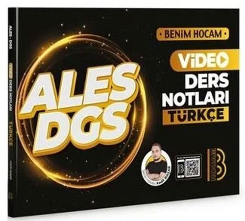 ALES DGS Türkçe Video Ders Notları ALES DGS Türkçe Video Ders Notları