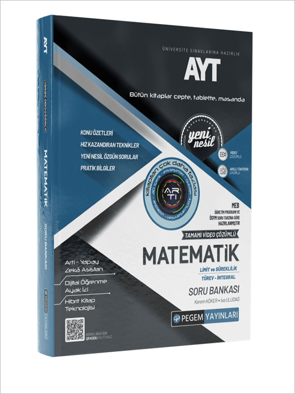 AYT Matematik Limit ve Süreklilik Türev-İntegral Soru Bankası AYT Matematik Limit ve Süreklilik Türev-İntegral Soru Bankası