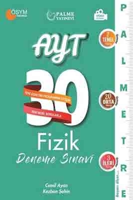 AYT Palmetre Fizik 30 Deneme Sınavı AYT Palmetre Fizik 30 Deneme Sınavı