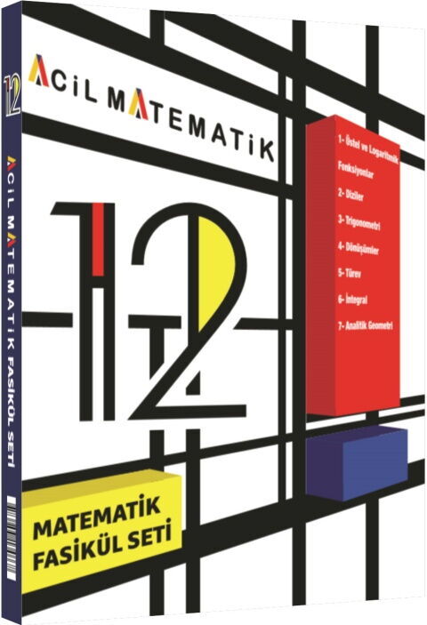 Acil Yayınları 12. Sınıf Matematik 6 Fasikül Set Acil Yayınları 12. Sınıf Matematik 6 Fasikül Set
