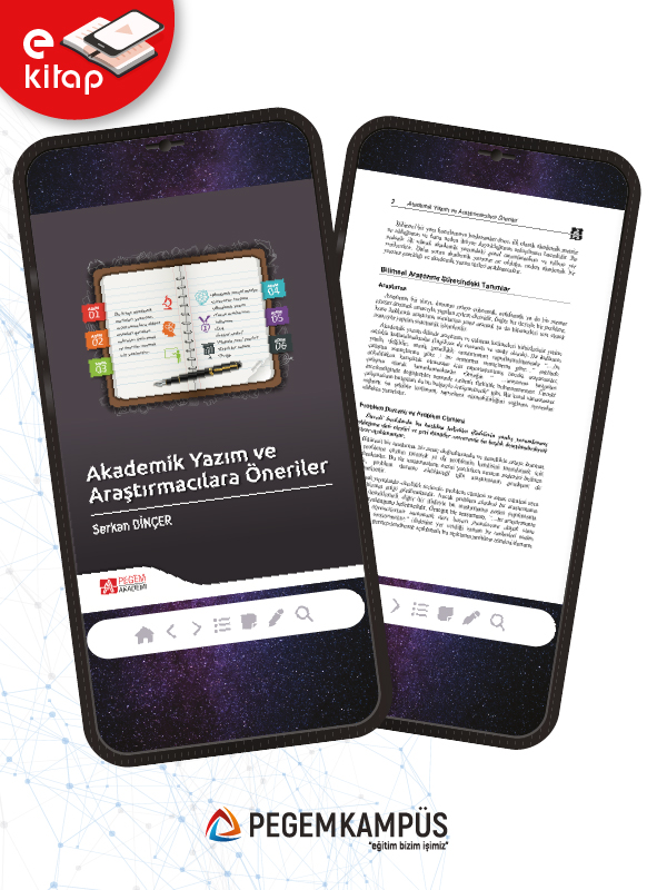 Akademik Yazım ve Araştırmacılara Öneriler (e-kitap) Akademik Yazım ve Araştırmacılara Öneriler (e-kitap)
