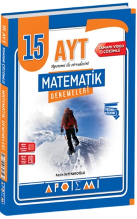 Apotemi Yayınları AYT Matematik 15 Çözümlü Deneme Apotemi Yayınları AYT Matematik 15 Çözümlü Deneme