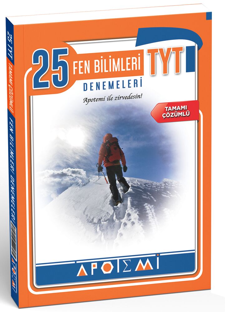 Apotemi Yayınları TYT Fen Bilimleri 25 Deneme