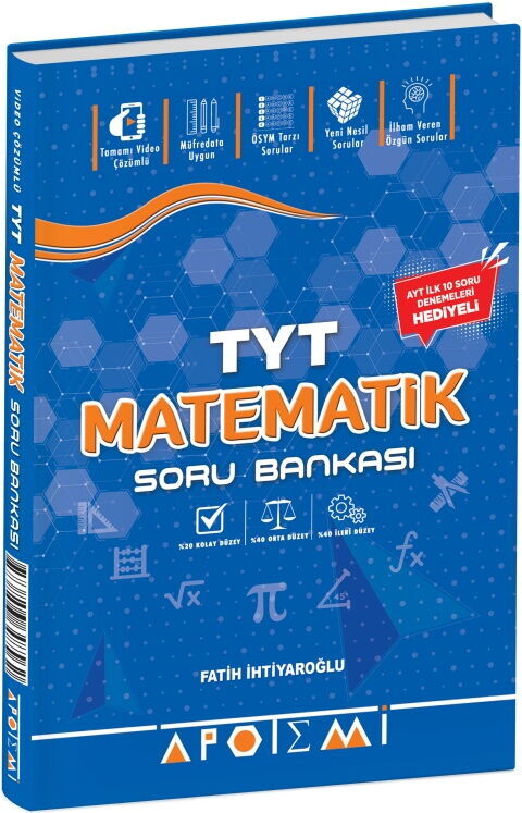 Apotemi Yayınları TYT Matematik Soru Bankası Apotemi Yayınları TYT Matematik Soru Bankası