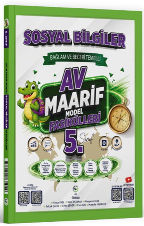 Av Yayınları 5. Sınıf Sosyal Bilgiler Maarif Model Fasikülleri Av Yayınları 5. Sınıf Sosyal Bilgiler Maarif Model Fasikülleri