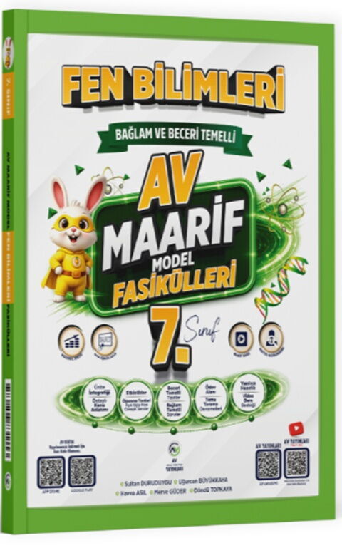 Av Yayınları 7. Sınıf Fen Bilimleri Maarif Model Fasikülleri Av Yayınları 7. Sınıf Fen Bilimleri Maarif Model Fasikülleri