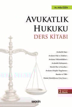 Avukatlık Hukuku Ders Kitabı