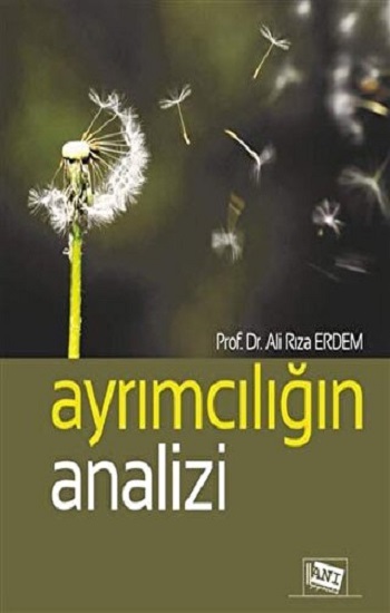 Ayrımcılığın Analizi Ayrımcılığın Analizi