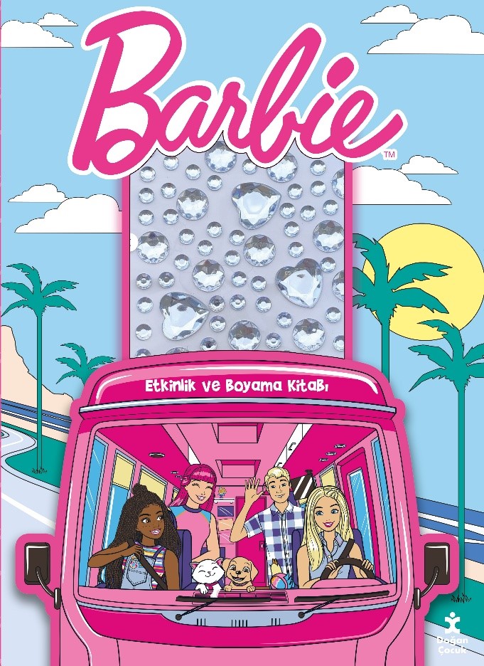 Barbie - Taşlı Çıkartmalarla Etkinlik ve Boyama Kitabı Barbie - Taşlı Çıkartmalarla Etkinlik ve Boyama Kitabı