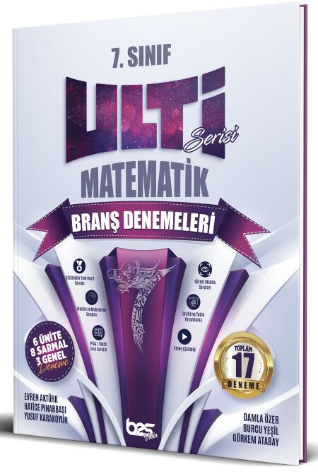 Ulti Yayınları 7. Sınıf Matematik Denemeleri Ulti Yayınları 7. Sınıf Matematik Denemeleri