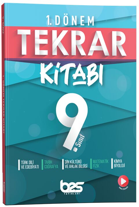 Bes Yayınları 9. Sınıf Tüm Dersler Tekrar Kitabı