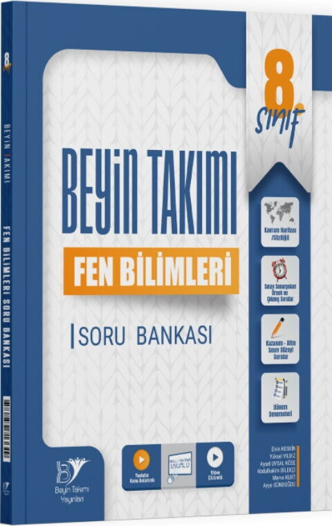 Beyin Takımı Yayınları 8. Sınıf Fen Bilimleri Soru Bankası Beyin Takımı Yayınları 8. Sınıf Fen Bilimleri Soru Bankası