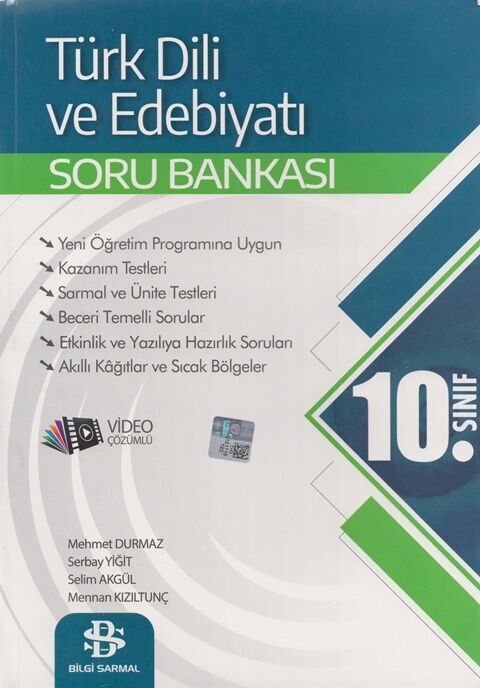 Bilgi Sarmal 10. Sınıf Türk Dili ve Edebiyatı Soru Bankası