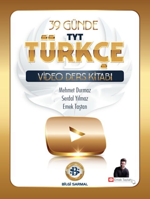 Bilgi Sarmal TYT Türkçe 39 Günde Video Ders Kitabı Bilgi Sarmal TYT Türkçe 39 Günde Video Ders Kitabı