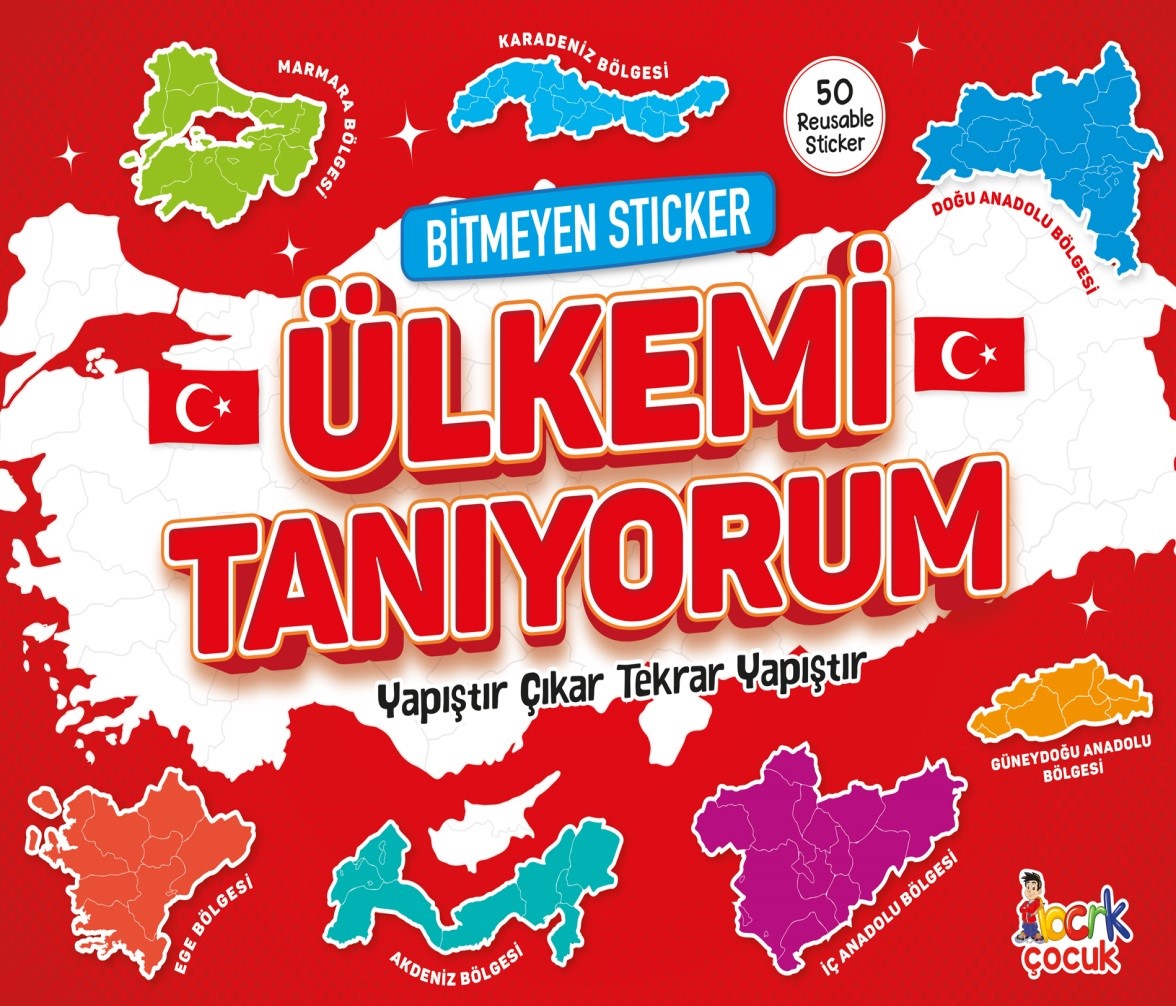 Bitmeyen Sticker Ülkemi Tanıyorum