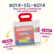 Boya Sil Boya 2 - Marketteyim - Evdeyim - Parktayım 2-5 Yaş Boya Sil Boya 2 - Marketteyim - Evdeyim - Parktayım 2-5 Yaş