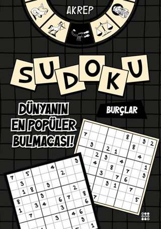 Burçlar Sudoku - Akrep (Kalem Hediyeli) Burçlar Sudoku - Akrep (Kalem Hediyeli)